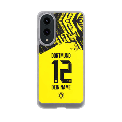 Samsung Galaxy S25 Edge NIVOcore BVB Trikot Personalisierbar 25-26