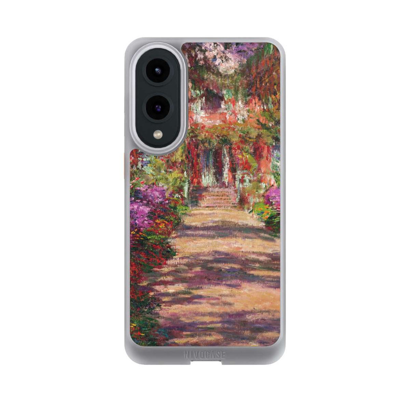 Galaxy S25 Edge NIVOcore Eine Allee in Monets Garten in Giverny by Claude Monet