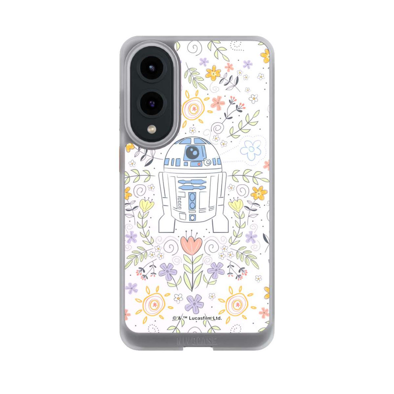 Galaxy S25 Edge NIVOcore R2D2 Blumen Muster