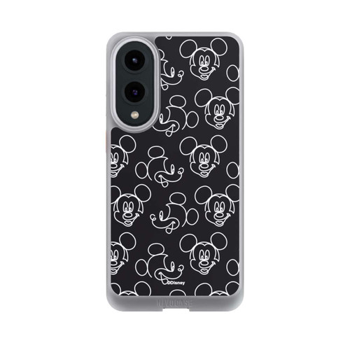 Samsung Galaxy S25 Edge NIVOcore Disney Mickey Muster Schwarz