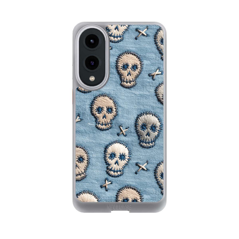 Galaxy S25 Edge NIVOcore Jeans Schädel