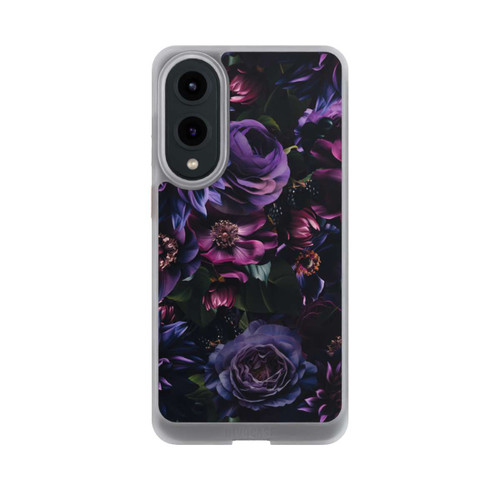 Samsung Galaxy S25 Edge NIVOcore Dark Purple Flowers