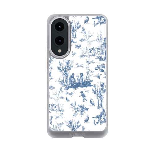Samsung Galaxy S25 Edge NIVOcore Blaue Landschaft Vintage Chinoiserie Pattern