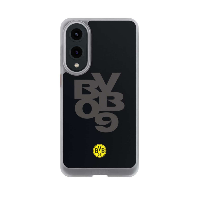 Galaxy S25 Edge NIVOcore BVB09 Grau Schwarz