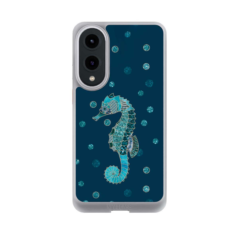 Galaxy S25 Edge NIVOcore Glamour Sea Horse Art