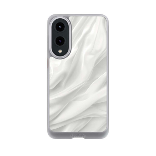 Samsung Galaxy S25 Edge NIVOcore Weiße Seidenmatte Textur mit KI