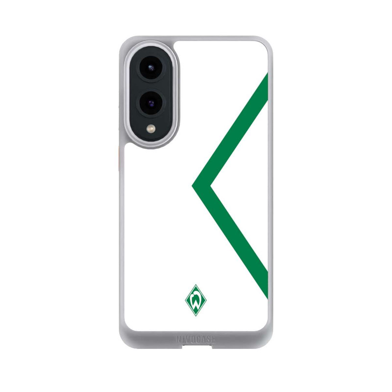 Galaxy S25 Edge NIVOcore Werder Bremen Rautenelement Grün