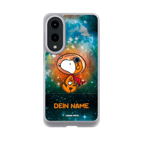 Samsung Galaxy S25 Edge NIVOcore Snoopy Weltraumreisender Personalisierbar
