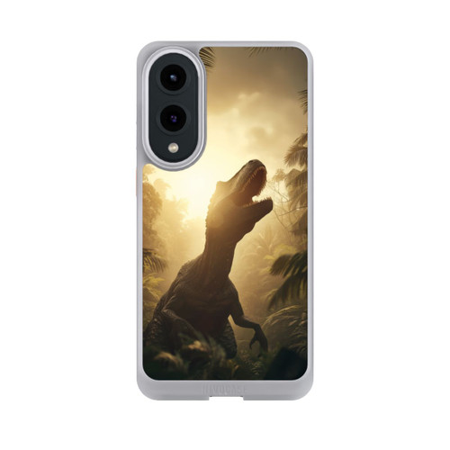 Samsung Galaxy S25 Edge NIVOcore Dinosaurier im Urwald mit KI