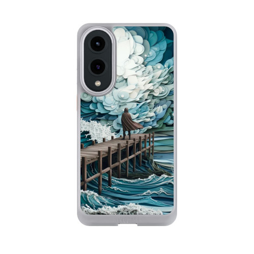 Samsung Galaxy S25 Edge NIVOcore Stürmische See mit KI