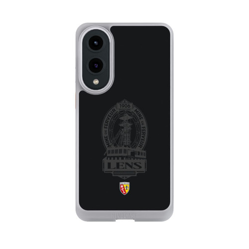 Samsung Galaxy S25 Edge NIVOcore RC Lens Mine de Ferveur Emblème noir