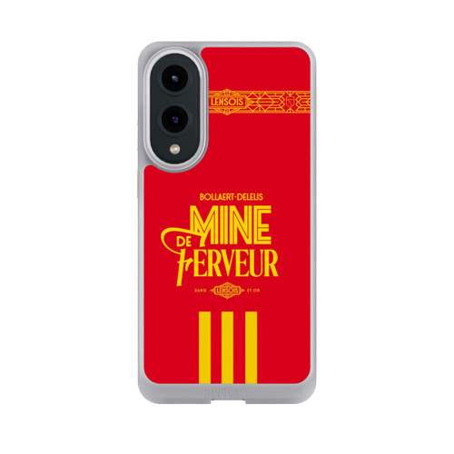 Samsung Galaxy S25 Edge NIVOcore RC Lens Mine de Ferveur rouge