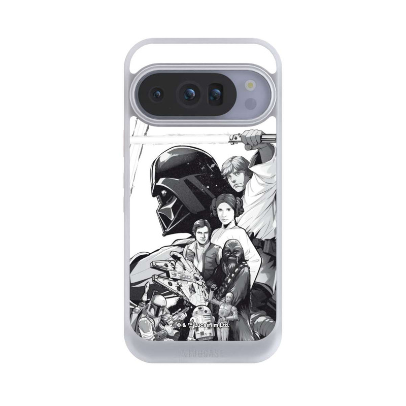 Pixel 10 Pro NIVOcore StarWars Charaktere - Schwarz-Weiß