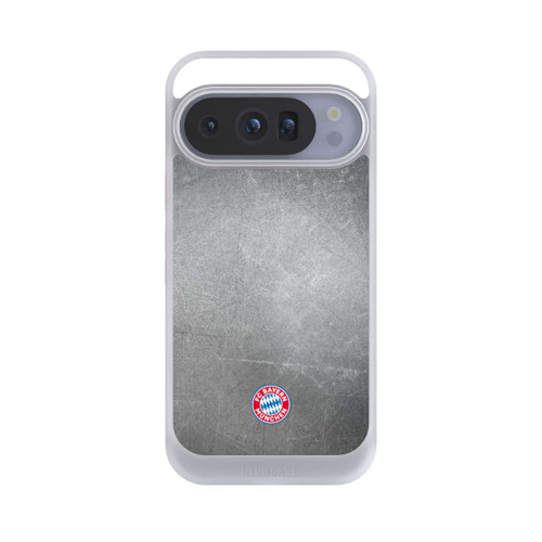 Google Pixel 10 Pro NIVOcore Logo FCB Classique Petit - Coloré sur Fond Métallique