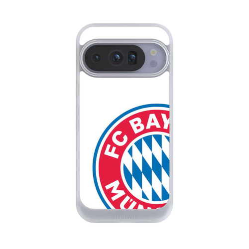 Google Pixel 10 Pro NIVOcore Großes FCB Logo Weiß