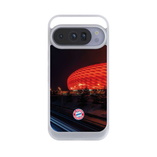 Google Pixel 10 Pro NIVOcore Allianz Arena bei Nacht FCB