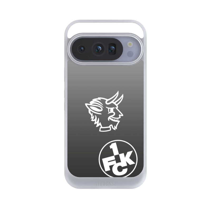 Pixel 10 Pro NIVOcore Teufelskopf FCK auf Schwarz
