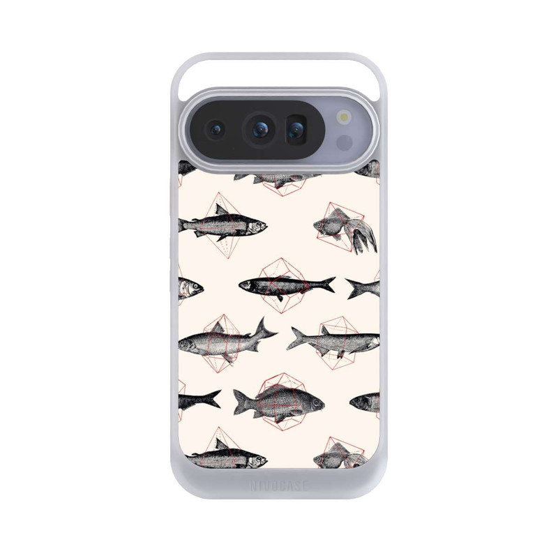 Pixel 10 Pro NIVOcore Fishes in Geometrics