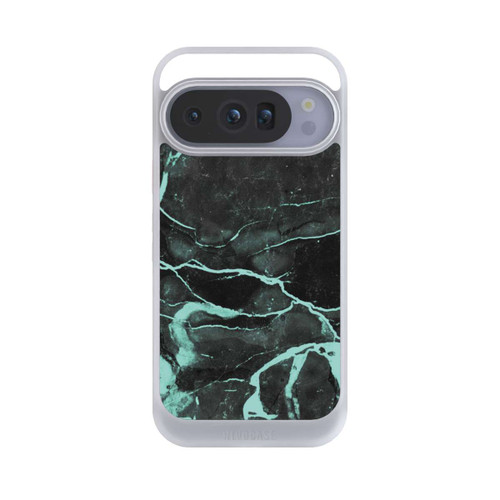 Google Pixel 10 Pro NIVOcore Marbre gris et bleu