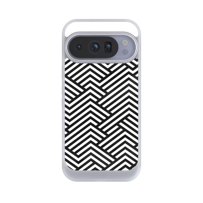 Pixel 10 Pro NIVOcore Schwarz und Weiß ZigZag