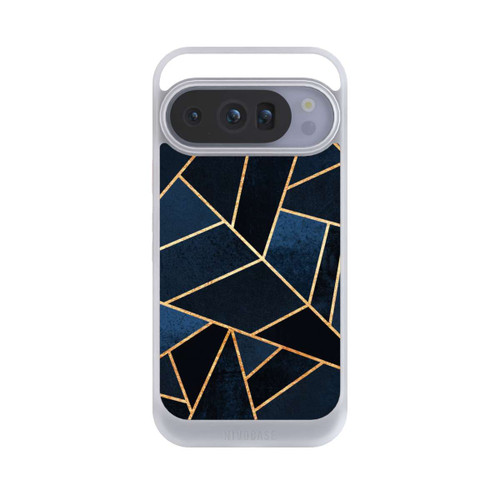 Google Pixel 10 Pro NIVOcore Imprimé Pierre Or Marine