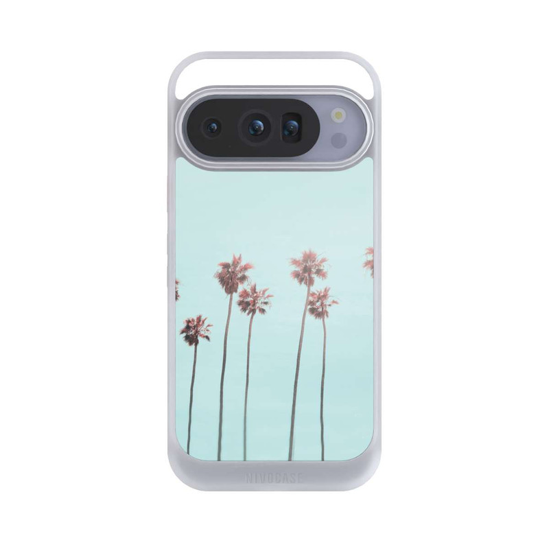 Pixel 10 Pro NIVOcore Hellrosa Strandpalme Paradies