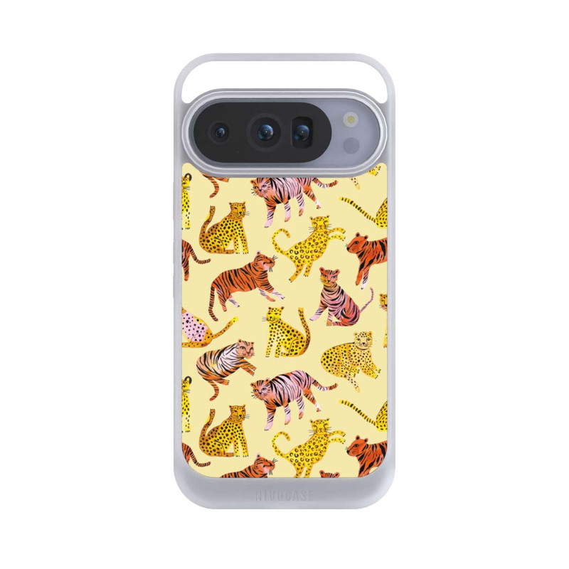 Pixel 10 Pro NIVOcore Tiger und Leoparden Savannah