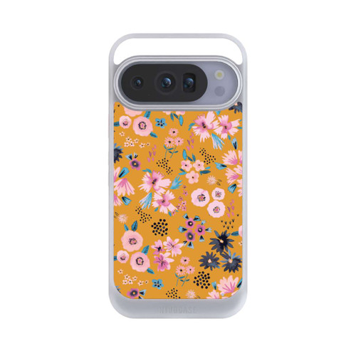 Google Pixel 10 Pro NIVOcore Petites Fleurs Jaune Moutarde