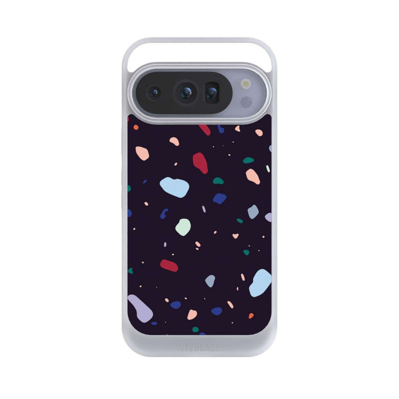 Pixel 10 Pro NIVOcore Modern Dark Rounded Terrazzo