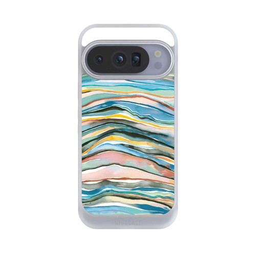 Google Pixel 10 Pro NIVOcore Achatschichten Aquarellblau