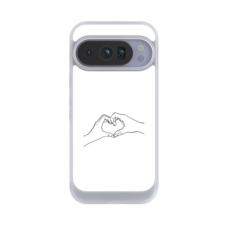 Pixel 10 Pro NIVOcore Line Art mains d'amour