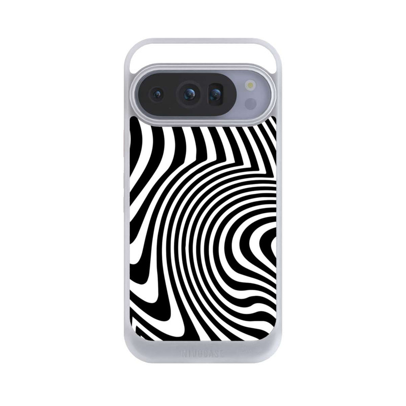 Pixel 10 Pro NIVOcore Vagues noires et blanches