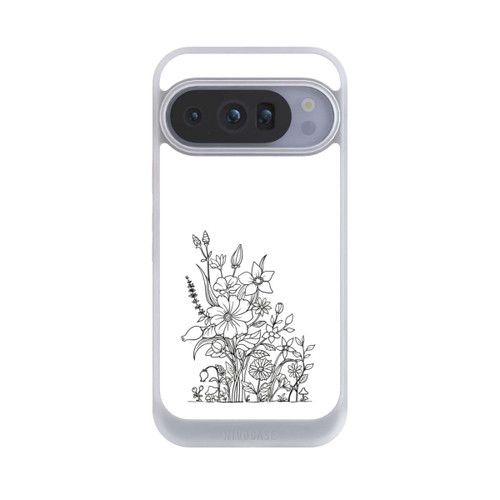 Google Pixel 10 Pro NIVOcore Flowers Line Art