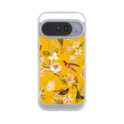 Google Pixel 10 Pro NIVOcore Kolibrimuster gelb
