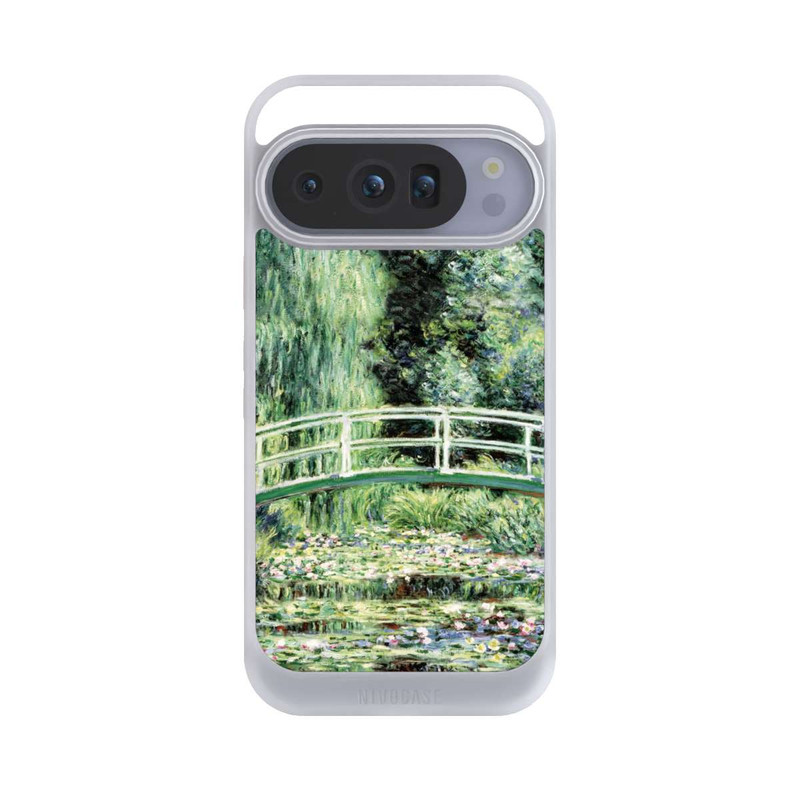Pixel 10 Pro NIVOcore White Waterlilies by Claude Monet
