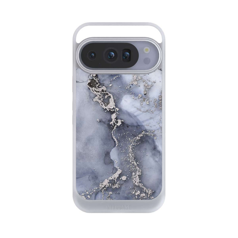 Pixel 10 Pro NIVOcore Encre Bleu Argent