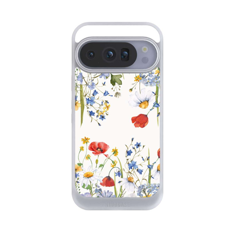 Pixel 10 Pro NIVOcore Blumenwiese Mohn