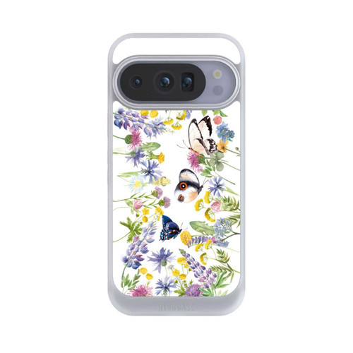 Google Pixel 10 Pro NIVOcore Colourful Spring Flowers and Butterflies