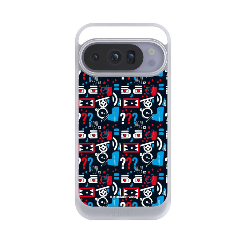 Pixel 10 Pro NIVOcore Drei Fragezeichen Wildes Muster