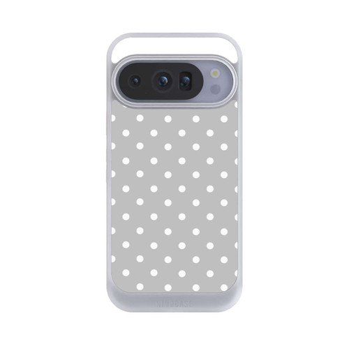 Google Pixel 10 Pro NIVOcore Polka Dots Grau