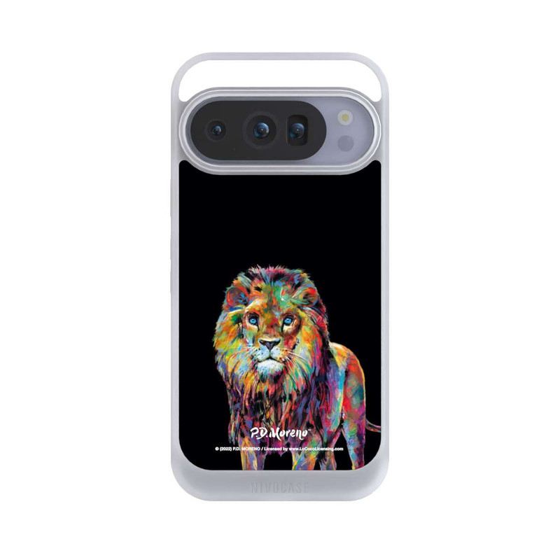 Pixel 10 Pro NIVOcore Löwe Bunte Kunst von P.D. Moreno