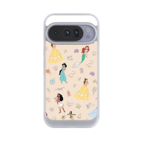 Google Pixel 10 Pro NIVOcore Princess Pattern Beige Disney Princess