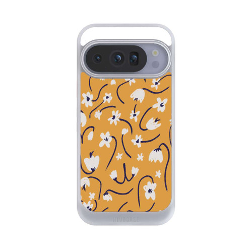 Google Pixel 10 Pro NIVOcore Pattern Petites Fleurs Jaunes