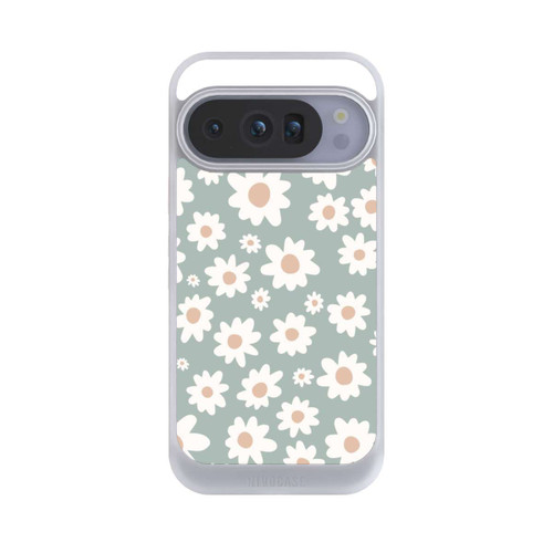 Google Pixel 10 Pro NIVOcore Gänseblümchen Muster grün