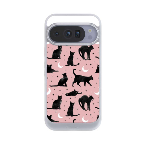 Google Pixel 10 Pro NIVOcore Lune &amp; Chats Fond Rose