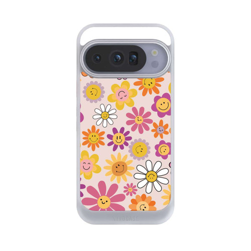 Google Pixel 10 Pro NIVOcore Smiles Pink Flowers