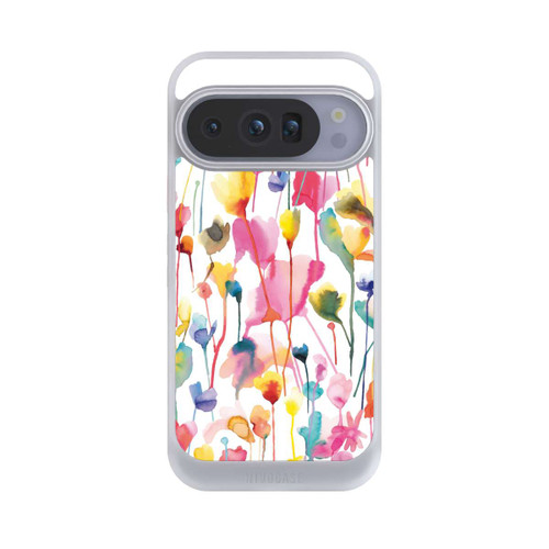 Google Pixel 10 Pro NIVOcore Aquarell Wildblumen bunt