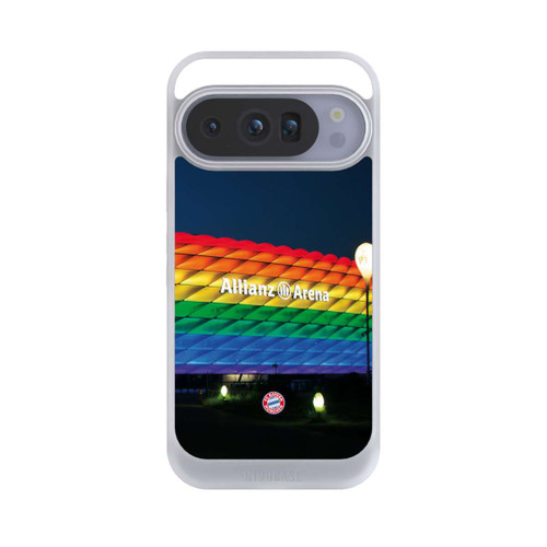 Google Pixel 10 Pro NIVOcore Allianz Arena Arc-en-ciel