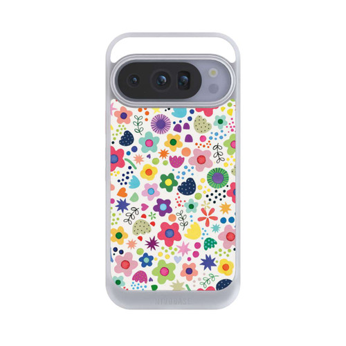 Google Pixel 10 Pro NIVOcore Psychedelische Blumen bunt