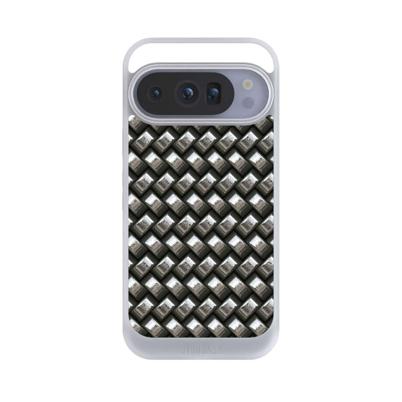 Pixel 10 Pro NIVOcore Glamour Silver Metal